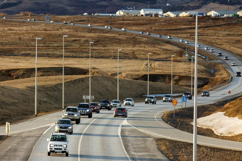 Dregur úr umferðaraukningu á Hringveginum