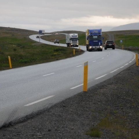 Mikill samdráttur í umferð á Hringvegi í janúar