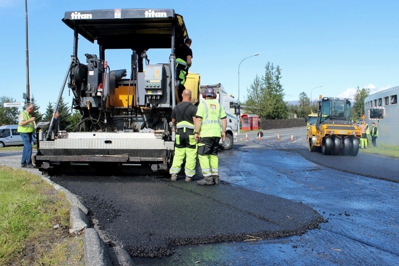 Malbikað í borginni fyrir milljað í sumar