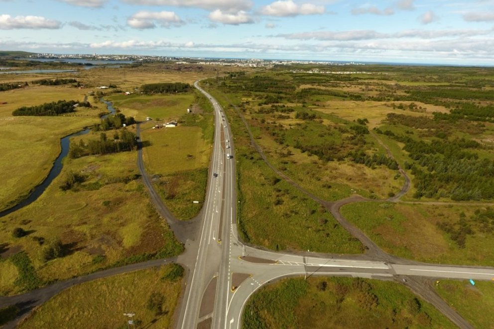 Annar áfangi af breikkun milli Hveragerðis og Selfoss