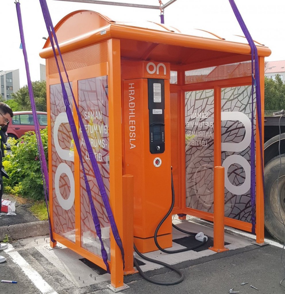 Rafhleðslustöðvum fjölgar jafnt og þétt