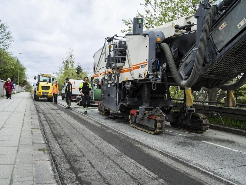 Malbikað fyrir rúman milljarð á árinu