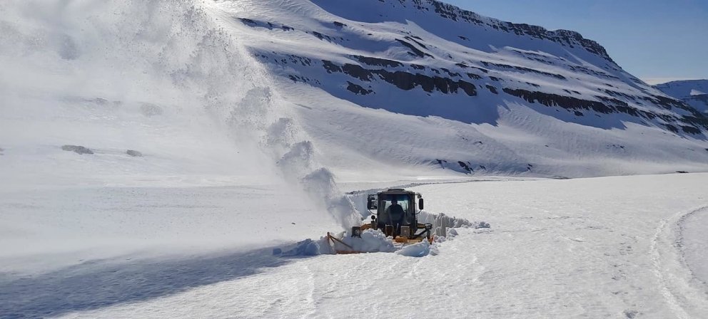 Vegurinn inn í Mjóafjörð hefur verið opnaður