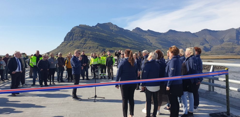 Fjórar nýjar brýr sunnan Vatnajökuls leysa einbreiðar brýr af hólmi