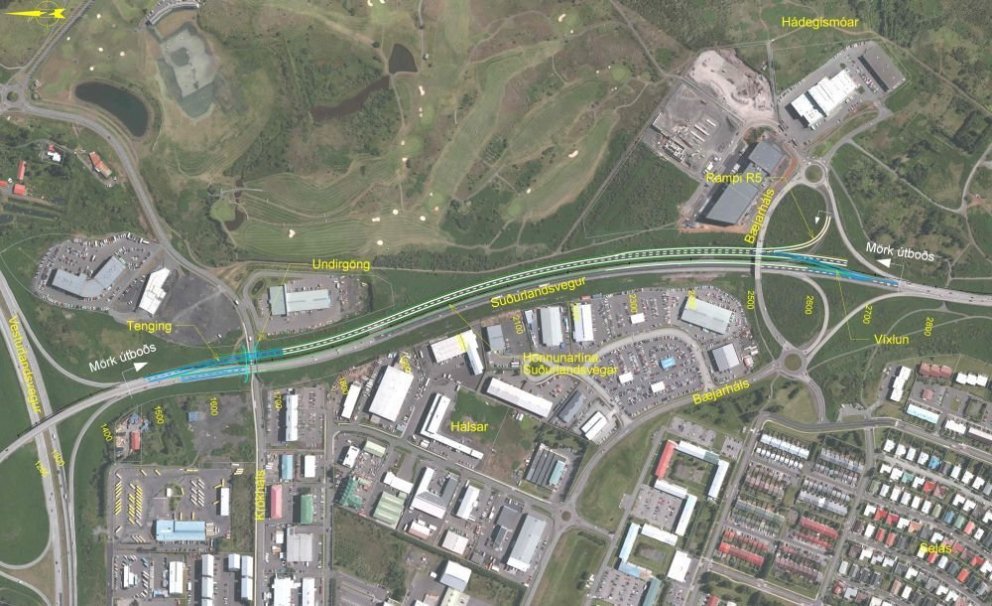 Tvöföldun Suðurlandsvegar frá Vesturlandsvegi að Bæjarhálsi