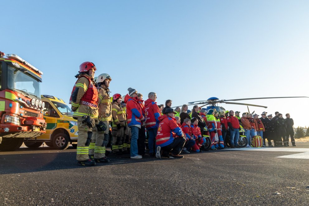 Fórnarlamba umferðarslysa minnst