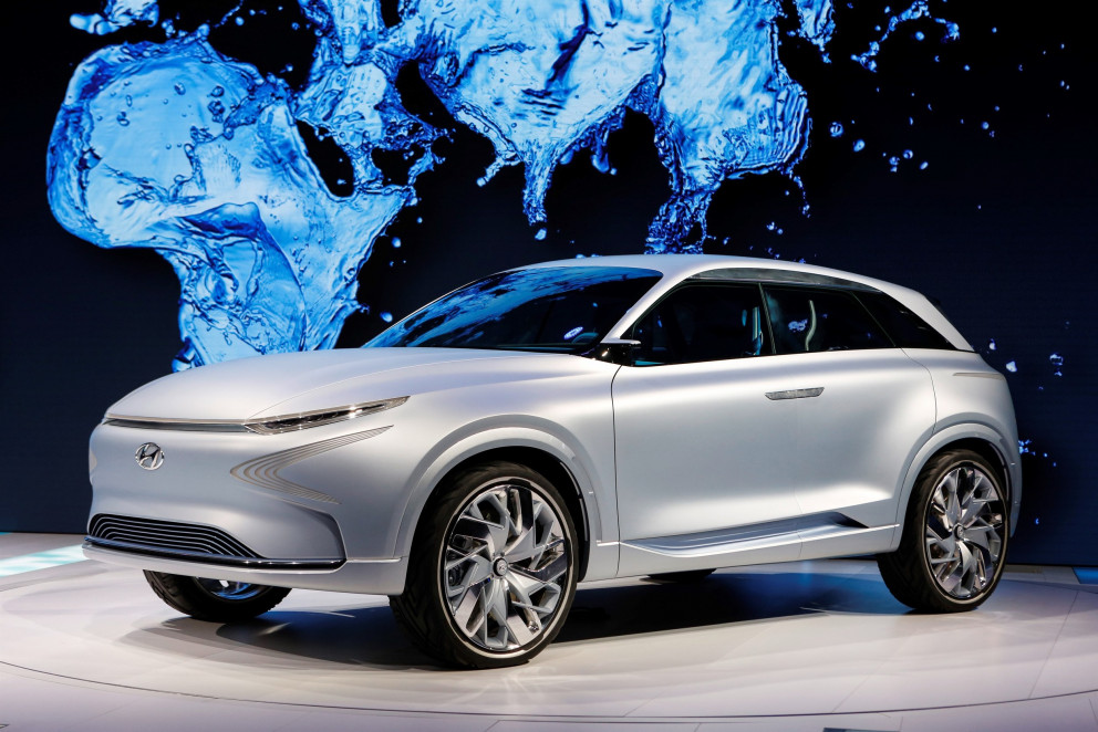 Á næsta ári mun Hyundai kynna nýjan vetnisbíl sem kemst 800 km á tankinum