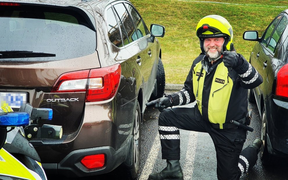 Lögreglan beitir viðurlögum frá 20. maí séu ökutæki á negldum dekkjum