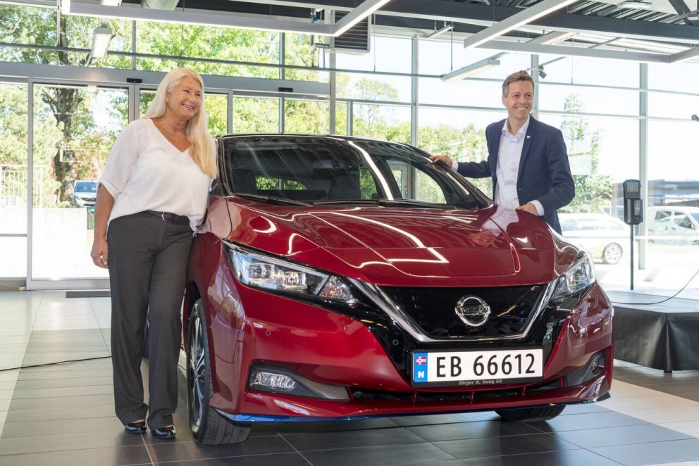 Fimm hundruð þúsund eintök af Nissan Leaf verið framleidd