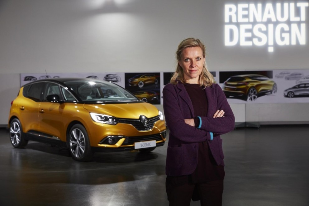 Agneta Dahlgren yfirhönnuður C-stærðarflokks bíla hjá Renault.