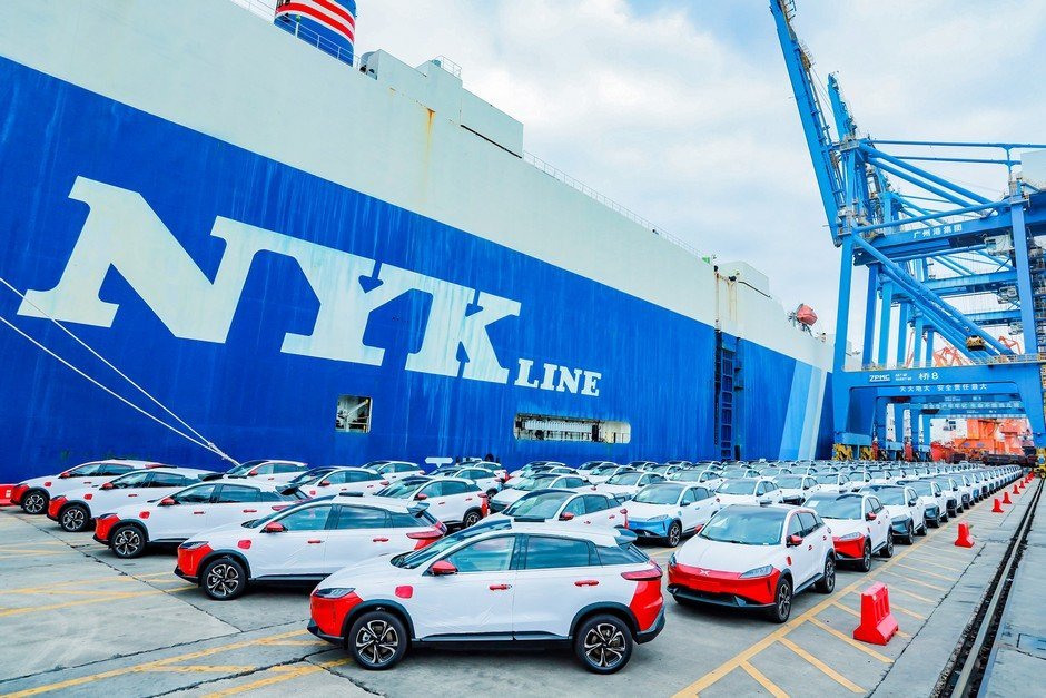 Fyrsta sendingin af Xpeng G3 rafbílnum til Noregs