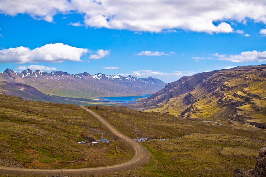 Hringvegurinn allur með bundnu slitslagi