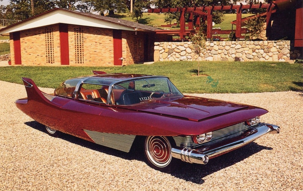 Hinn handsmíðaði Draumabíll (Dream Car) söngvarans Bobby Darin.