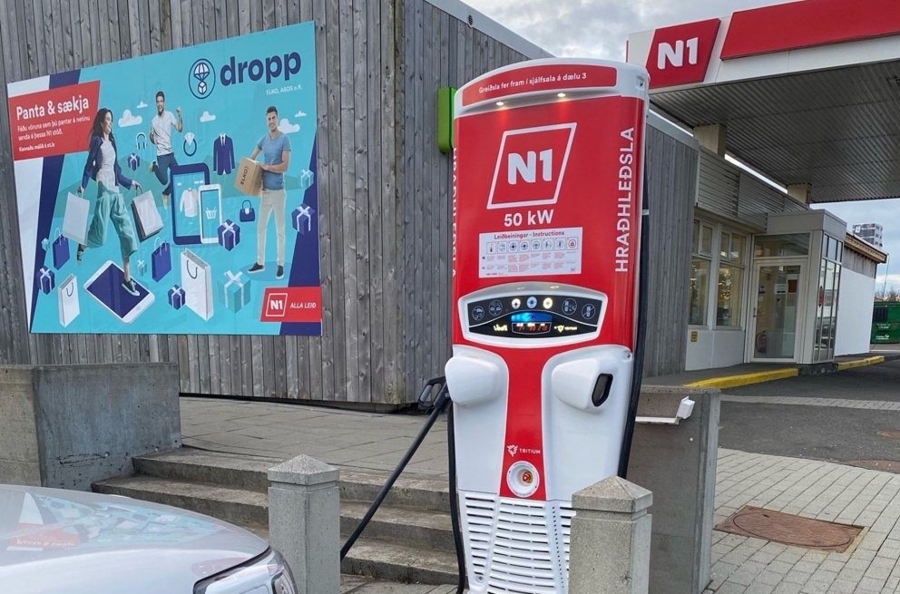 Hraðhleðslustöðvum N1 fjölgar um þjóðvegi landsins