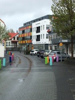 Moli um ökuhraða í vistgötum