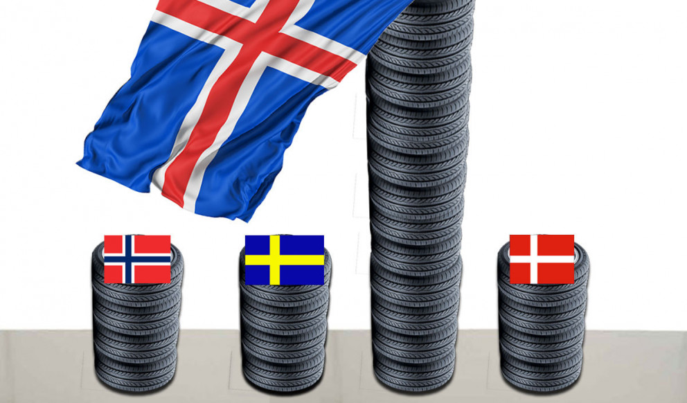 Dekkja innflytjendur á Íslandi skulda neytendum skýringu á þessum mikla verðmun
