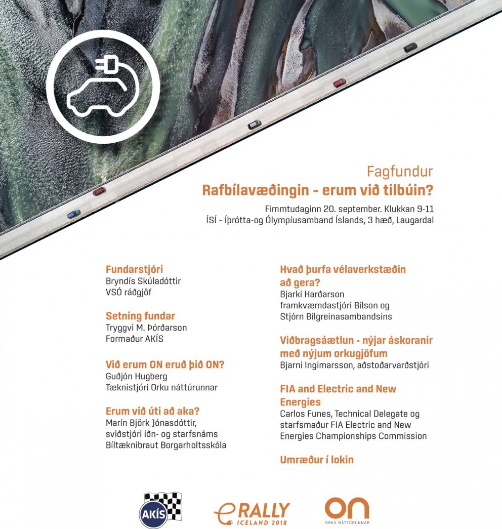 Rafbílavæðingin - erum við tilbúin?