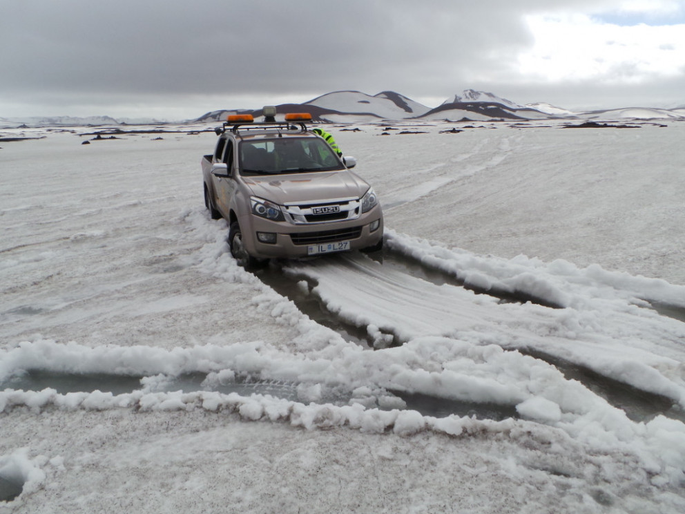 Útlit fyrir að hálendisvegir opni mánuði fyrr en venjulega