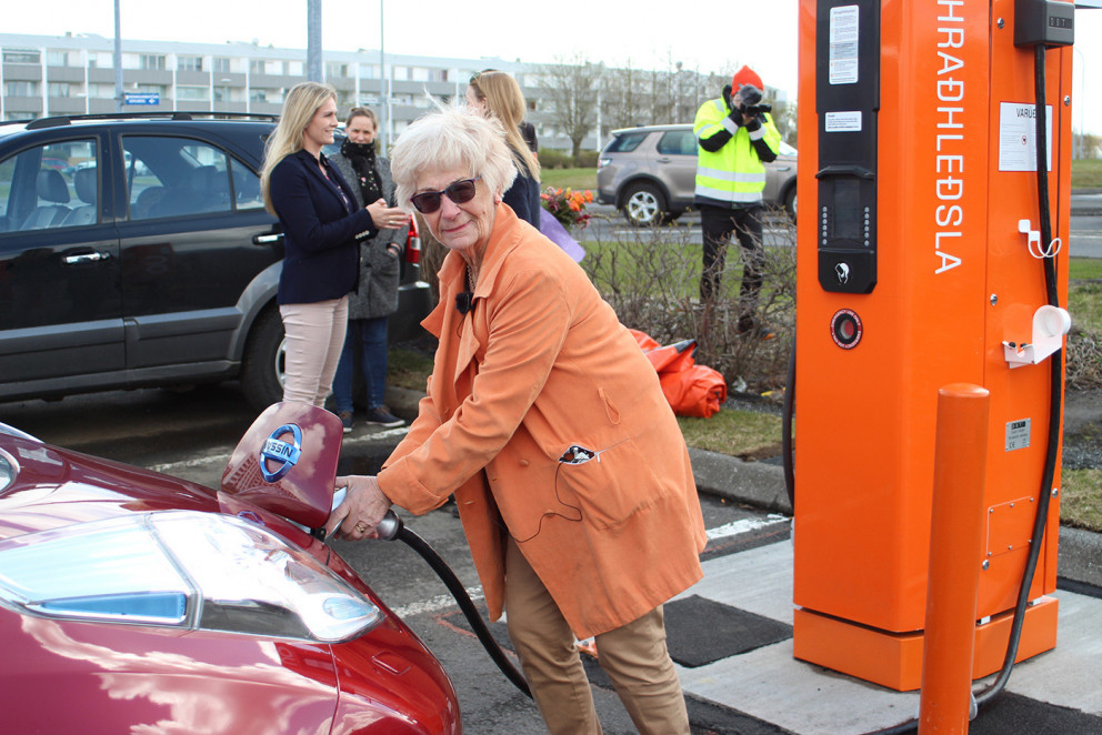 Ný hraðhleðsla í Breiðholti