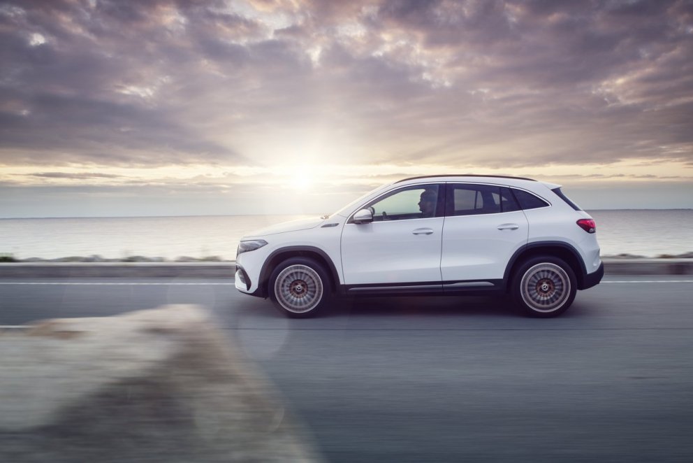 Hreinn rafbíll frá Benz - dregur allt að 426 km