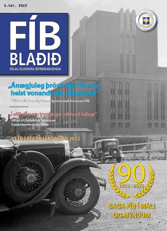 FÍB blaðið komið út – stiklað er á stóru í 90 ára sögu félagsins