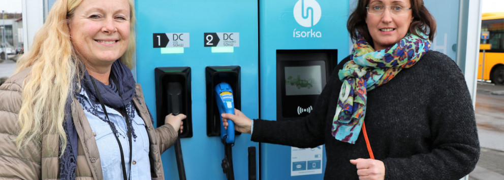 Hafnarfjarðarbær setur upp hraðhleðslustöð