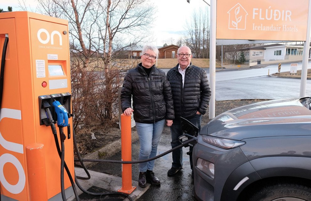 Hlaðan á Flúðum sú 47. í röðinni