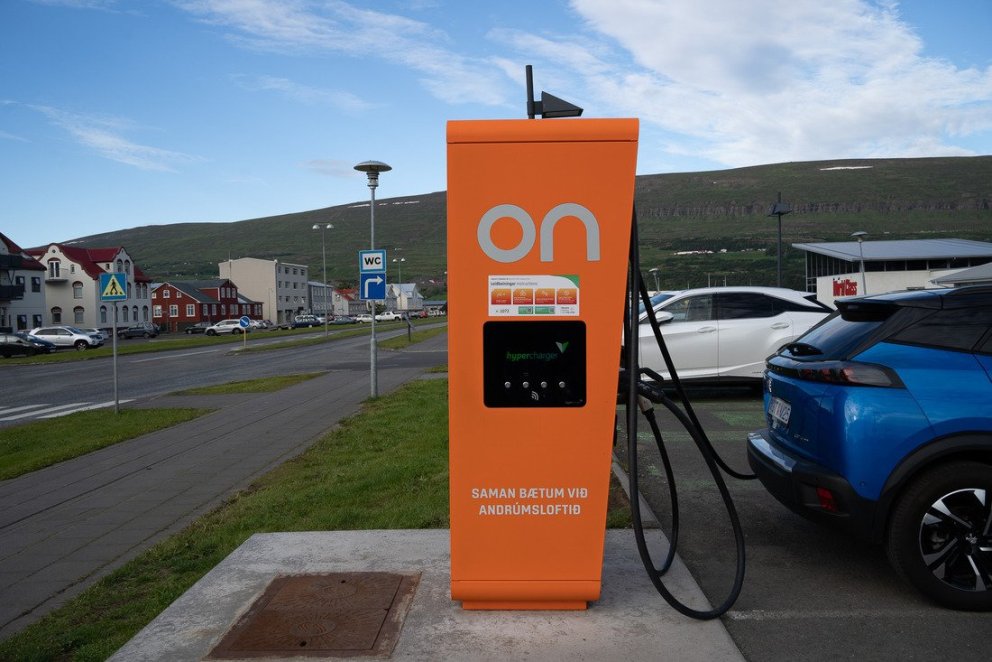 Gamla hraðhleðslustöðin við Glerártorg uppfærð á árinu