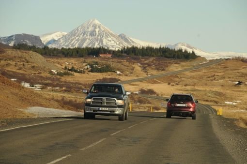 Mikil aukning umferðar á Hringvegi