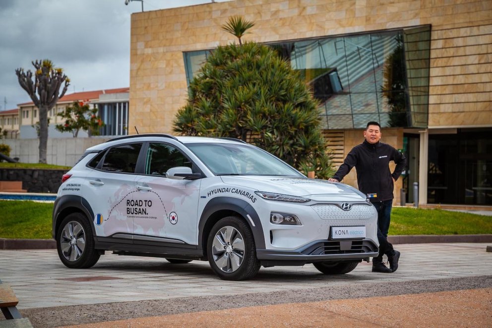 Ætlar að ljúka hnattferð föður síns á Hyundai