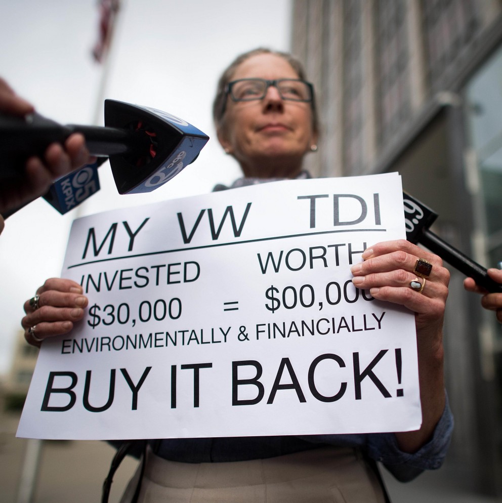 Samkomulag VW við bandarísk yfirvöld kostar  15,3 milljarða dollara