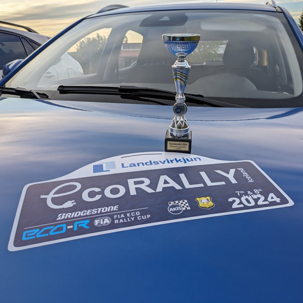 Nákvæmnis- og sparaksturskeppni á rafmagnsbílum