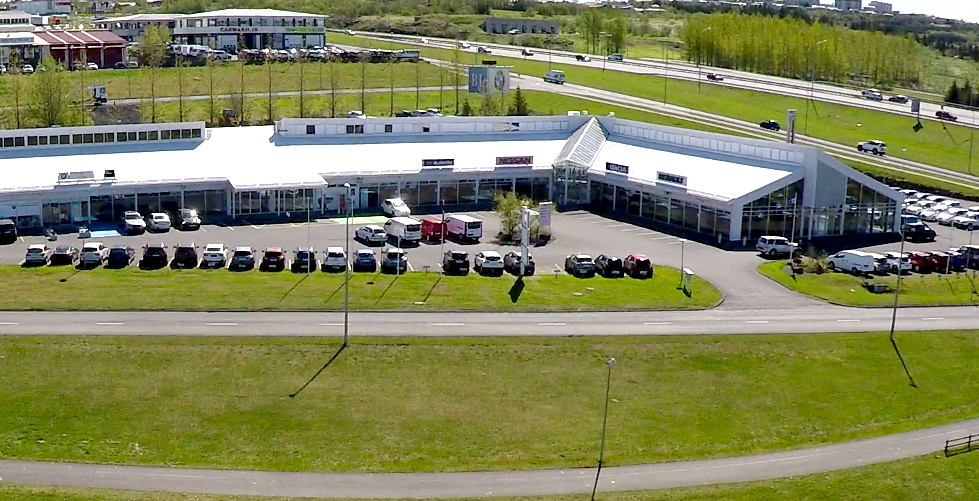 Heimsending á reynsluakstri