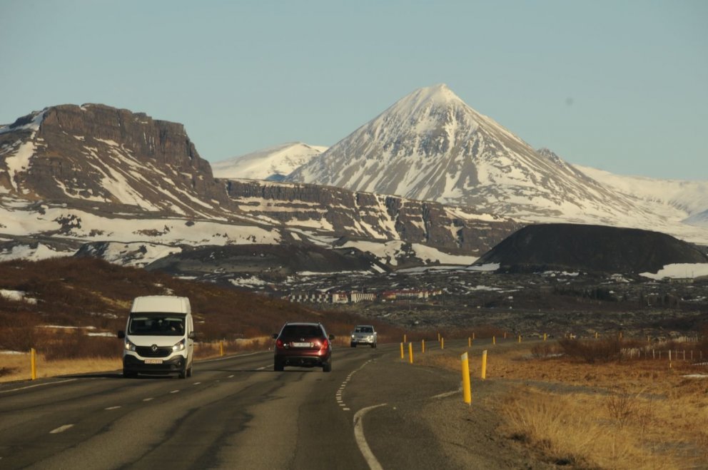 Meðalhraði á Hringvegi lækkar milli ára
