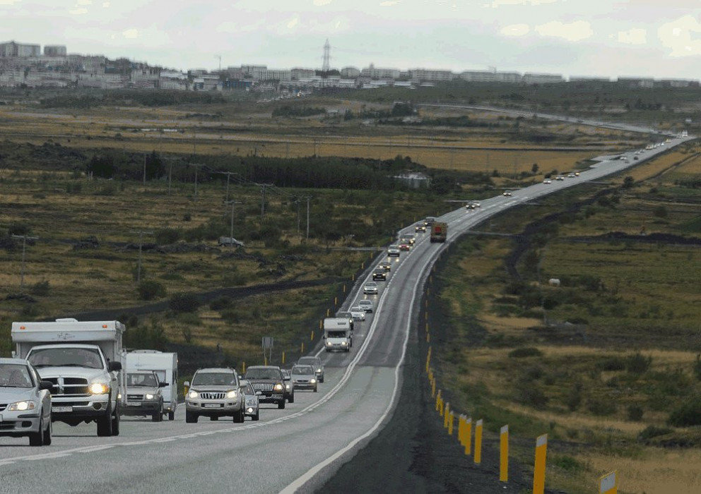 Gríðarleg umferð um Hringveginn í ágúst