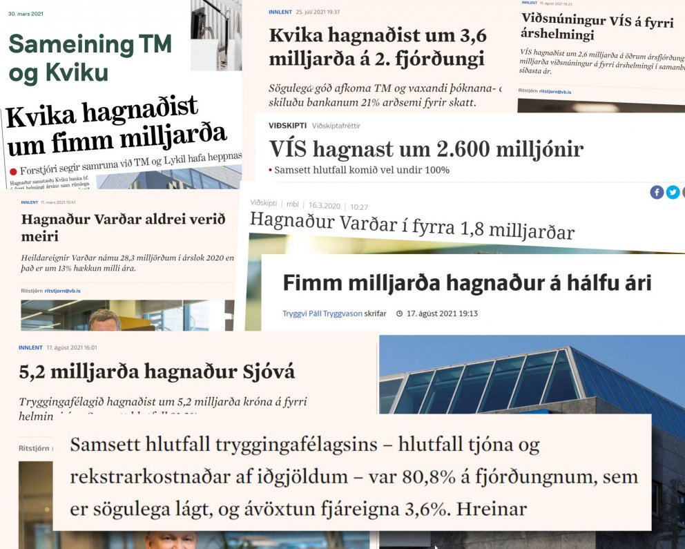 Óstöðvandi okurfélög