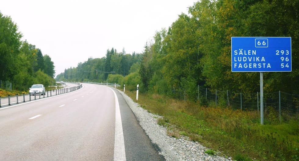 Blæðingar í vegum í Svíþjóð