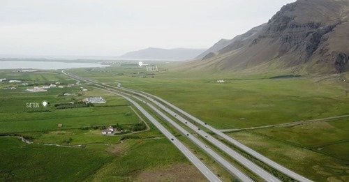 Framkvæmdir við breikkun Vesturlandsvegar ganga vel