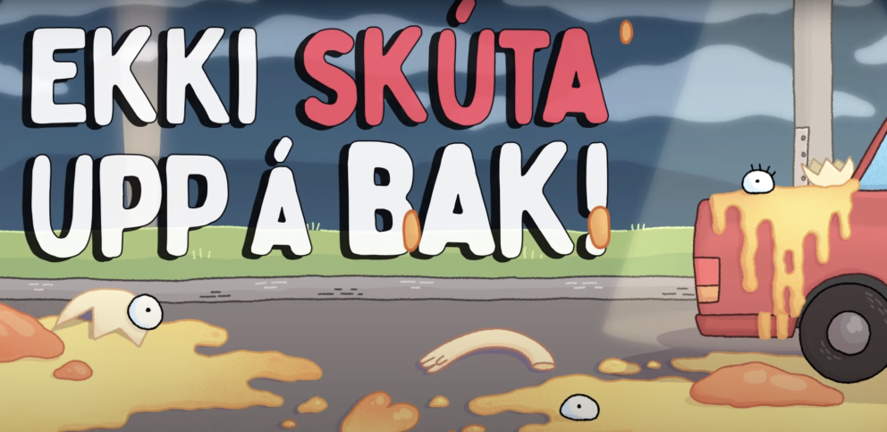 „Ekki skúta upp á bak