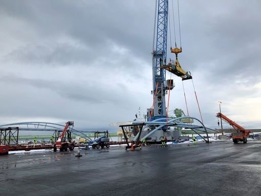 Nýjar göngubrýr á Reykjanesbraut