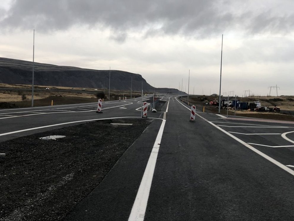 Opnað fyrir umferð um nýjan Suðurlandsveg