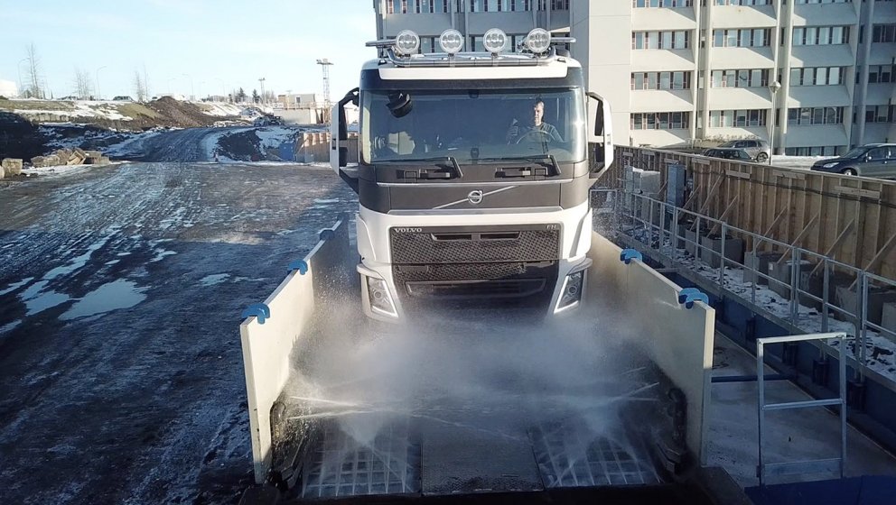 Ný þvottastöð dregur úr svifryksmengun í borginni