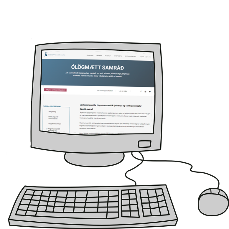 Upplýsingasíða fyrir óvitana