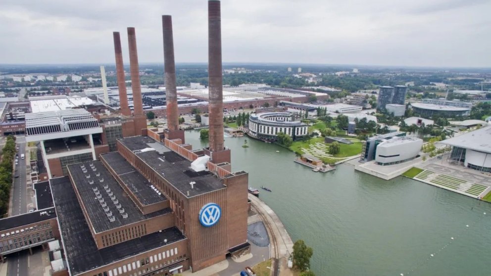 Verksmiðja Volkswagen í Wolfsburg.