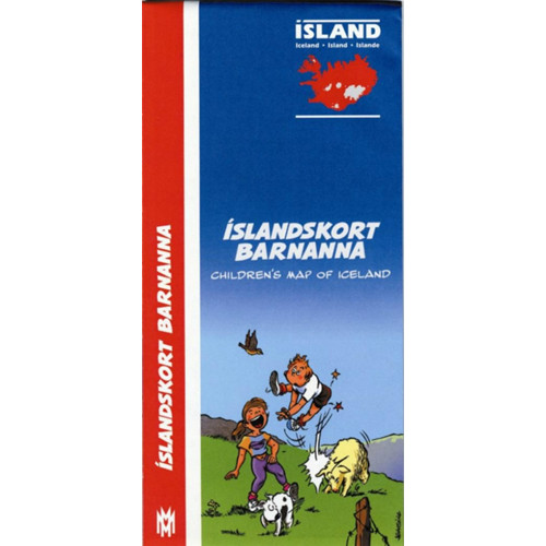Íslandskort barnanna