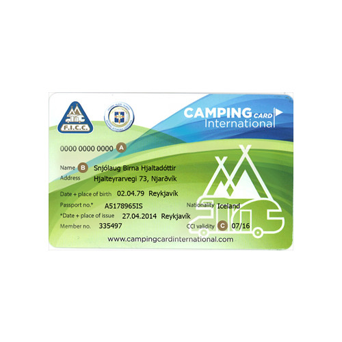 Alþjóðlegt tjaldbúðaskírteini einungis fyrir FÍB félagsmenn