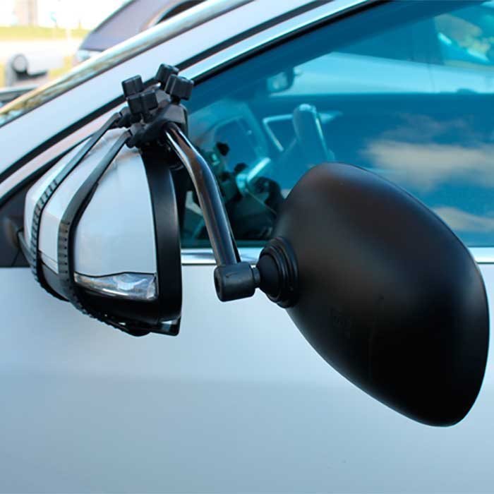 Framlegningarspeglar fyrir bíla með eftirvagna