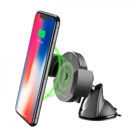 símahaldari með þráðlausri hleðslu