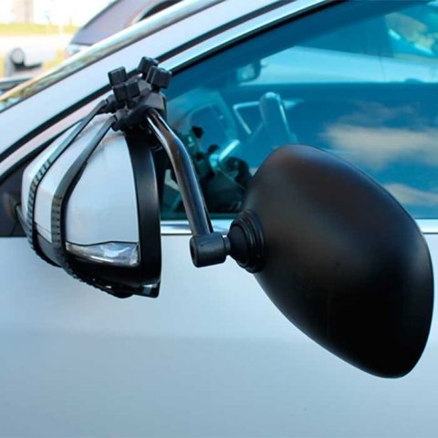 Framlegningarspeglar fyrir bíla með eftirvagna